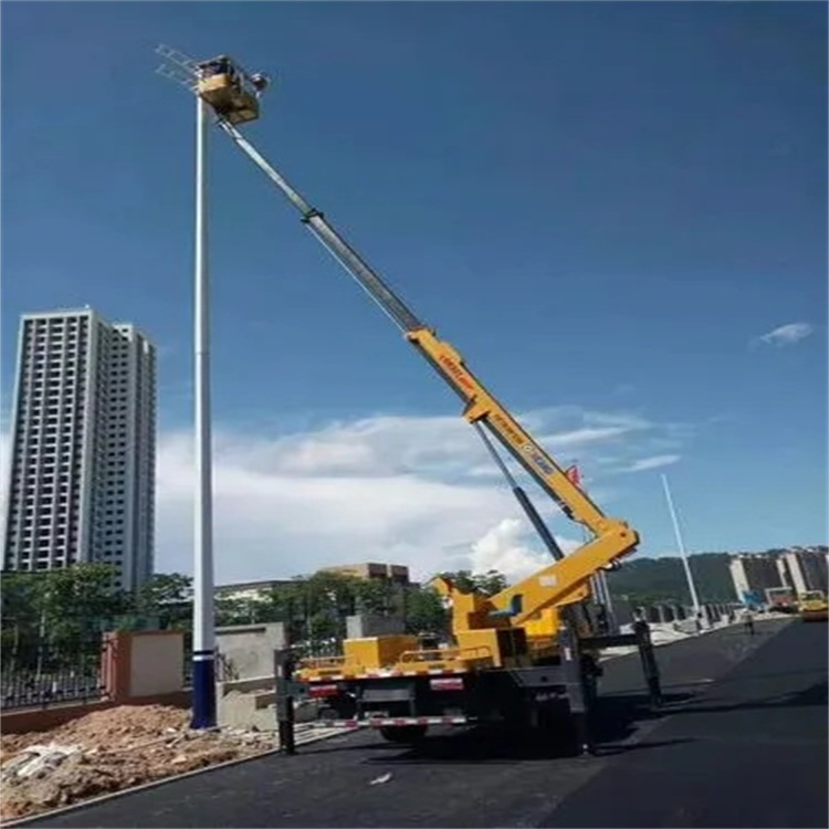 东区维修路灯的曲臂升降车出租